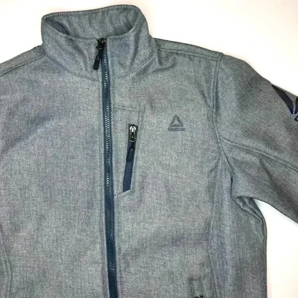Reebok Boys Outewear Full Zip Jacket Size- Large - Picture 3 of 9